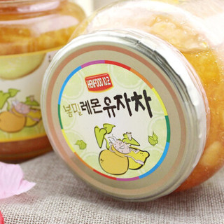 韩国进口 韩福10.2 蜂蜜柠檬柚子茶1000g