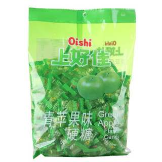 Oishi 上好佳 水果硬糖 (青苹果味、500g)