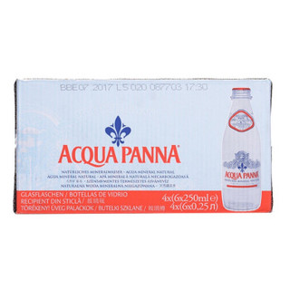  Acqua Panna 普娜 天然矿泉水 250ml*24瓶