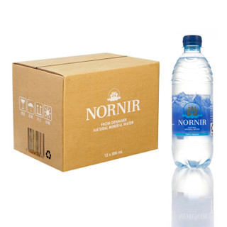 NORNIR 诺伦 天然矿泉水弱碱性 500ml*12瓶装