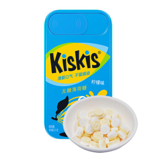 KisKis 酷滋 无糖薄荷糖 (柠檬味、21g)