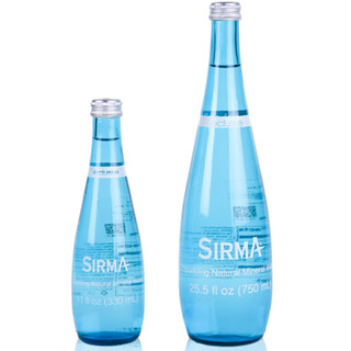  SIRMA 地中海松林 含气天然矿泉水 330ml*12瓶