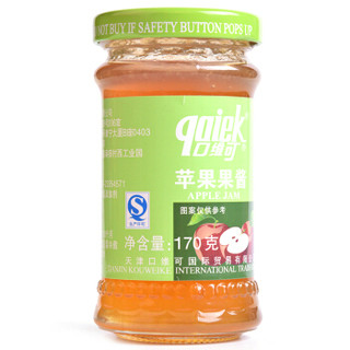 qaiek 口维可 苹果果酱 170g