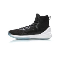 LI-NING 李宁 幽灵系列 男士篮球鞋 ABAM065 标准黑/白色 43