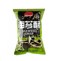 韩国进口 九日（JIUR）清爽芥末味 海苔酥 休闲零食30g/袋 *16件