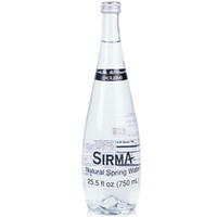  SIRMA 地中海松林 饮用天然泉水 750ml*6瓶