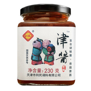 利民 津酱 香菇素酱 230g