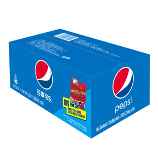 PEPSI 百事 UNO礼盒聚会分享装 （百事可乐sleekcan330ml*24罐+uno纸牌一副）