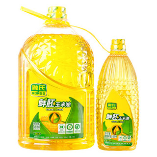 融氏 鲜胚玉米油非转基因 4L+860ml