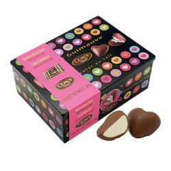 赛梦（CEMOI）巧克力 法国进口Cemoi赛梦棉花糖夹心心型巧克力礼盒240g *3件