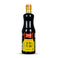 JIAJIA 加加 金标生抽 500ml/瓶