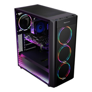 京天 Duel D55 电脑机箱 （R5 2600、8GB、128GB、1050Ti）