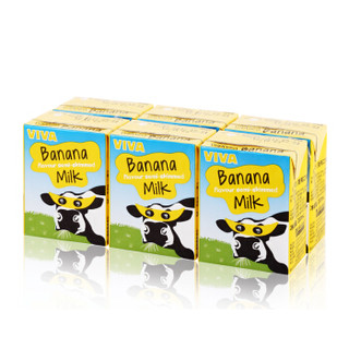 爱尔兰 进口牛奶 韦沃（VIVA) 香蕉牛奶200ML*6盒
