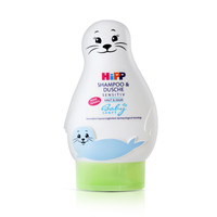HIPP 喜宝 婴儿无泪免敏洗发沐浴洗护二合一 小海狮 200ml *4件