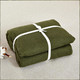 当当优品 全棉日式针织床笠四件套 1.5米床 纯色草绿