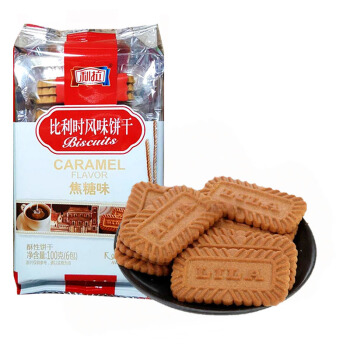 利拉 比利时风味饼干 (袋装、100g)
