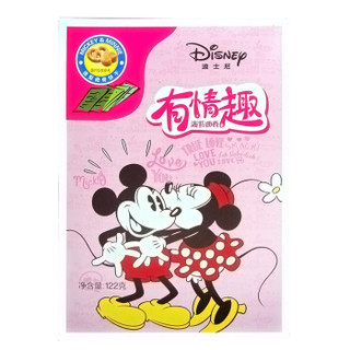  Disney 迪士尼 有情趣系列 曲奇饼干 海苔味 122g