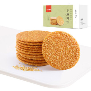 liangpinpuzi 良品铺子 芝麻薄饼 (320g)