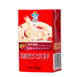 李子园 枸杞大红枣奶味饮料 (箱装、250ml*20)