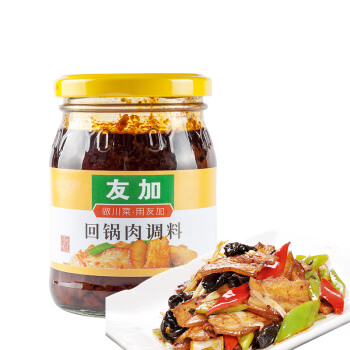 友加 食品 调味酱 回锅肉调料 川菜炒菜调味酱240g