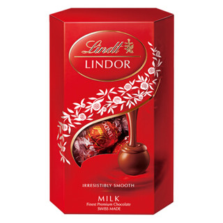 Lindt 瑞士莲 软心牛奶巧克力 10粒装 120g