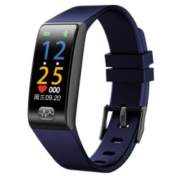 VOSSTR 智能手环 心率血压心电图 运动记步 