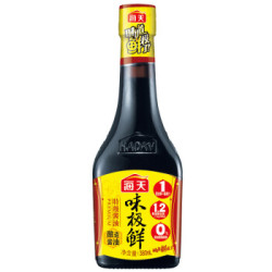 海天 味极鲜特级生抽酱油 蒸鱼豉油 380ml *20件