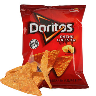 Doritos 多力多滋 玉米片 超浓芝士味 65g *10件