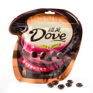 Dove 德芙 香浓黑颗粒巧克力 袋装 72g