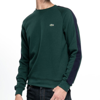 LACOSTE L!VE系列 SH1482 男士棉质鳄鱼小标卫衣