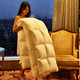 QingMei Textile 晴美 白鹅绒单人羽绒被 150X200 4斤