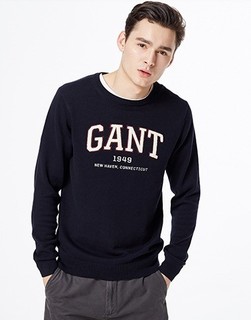 GANT 甘特 8000014 男士圆领针织衫