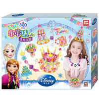 迪士尼（Disney）串珠子过家家手工无线手链手镯儿童玩具女孩礼物300颗 DS-2563 *2件