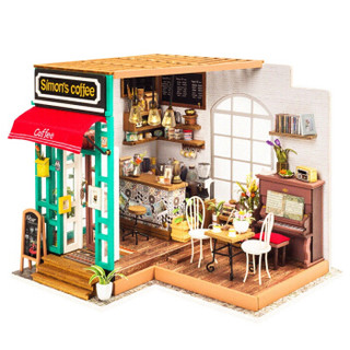 Robotime 若态 小屋模型 DG109  西蒙的时光咖啡店