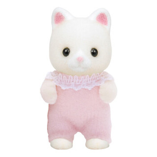 Sylvanian Families 森贝儿家族 SYFC5066 植绒公仔 丝猫宝宝