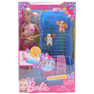 Barbie 芭比 X8404 狗狗游泳比赛