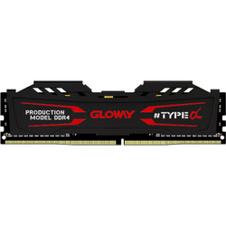 光威(Gloway)TYPE-α系列 DDR4 8G 3000 台式机电脑内存条(石墨灰)