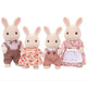  Sylvanian Families 森贝儿家族 SYFC4108 植绒公仔 牛奶兔家族　