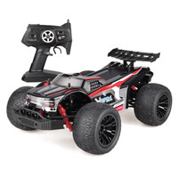  美致模型（MZ）遥控车1:10魔蝎四驱攀爬车儿童充电玩具车高速塞车模型男孩玩具 红色