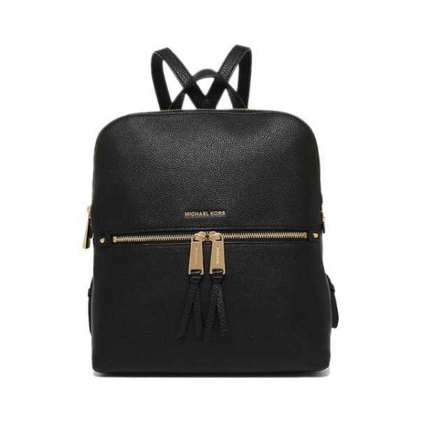 kors 迈克·科尔斯 rhea md slim backpack 中号拉链 女士双肩包 mk