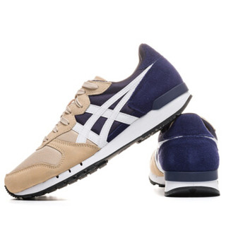 Onitsuka Tiger 鬼冢虎 ALVARA D6C4N-5801 中性款休闲鞋 米色/蓝色 36