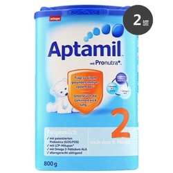 Aptamil 爱他美 婴儿奶粉 2段 800g 2罐