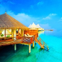 旅游尾单：西安-马尔代夫萨芙莉岛7天5晚自由行（升级4晚水屋+早晚餐）