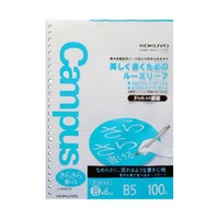 KOKUYO 国誉 Campus进口活页纸笔记本替芯836BTN B5 26孔 6mm横线 100页