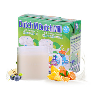 Dutch Mill 混合味果汁酸奶 (瓶装、90ml*4)