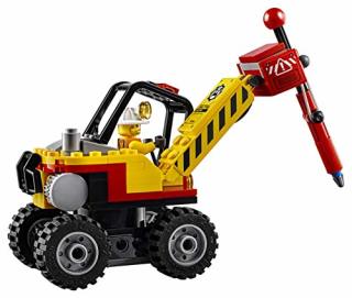 商品lego 乐高 city 城市系列 60185 强力巨石劈裂机