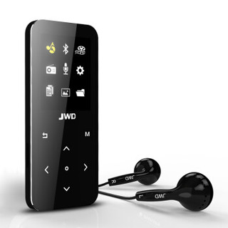京华（JWD）JWM-106 8G HIFI无损mp3音乐播放器 黑色