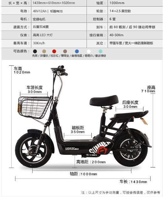 SUNRA 新日 201805250001 电动车