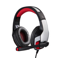 KOTION EACH 因卓 G5300 耳机 (通用、动圈、头戴式、20±15%Ω、黑红色)