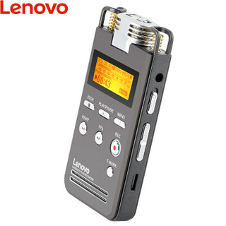 lenovo/联想 录音笔 专业HIFI播放 远距降噪微型PCM线性高清录音 会议学习商务采访B750 16G灰色